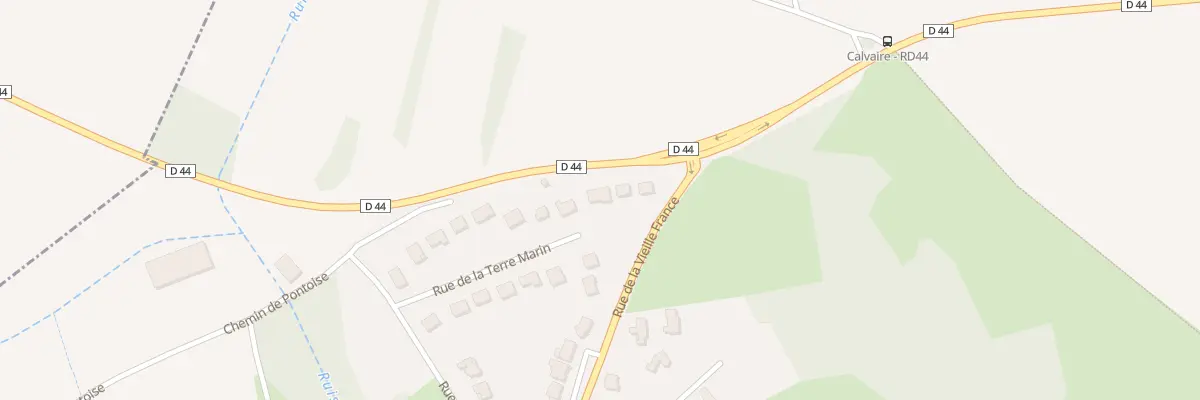 Plan du 17 Rue de la Terre Marin à Béthemont-la-Forêt