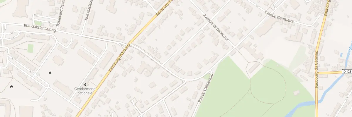 Plan du 15 Rue des Alouettes à Pithiviers
