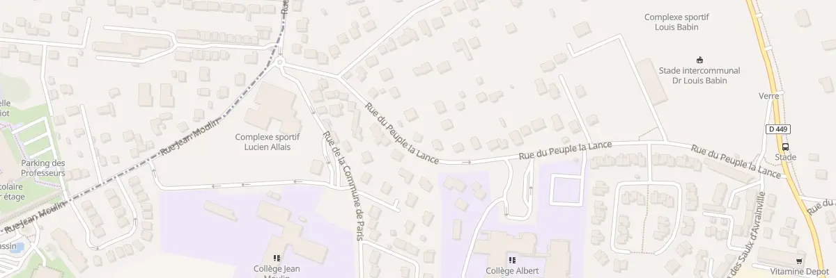 Plan du 30 Rue du Peuple la Lance à La Norville