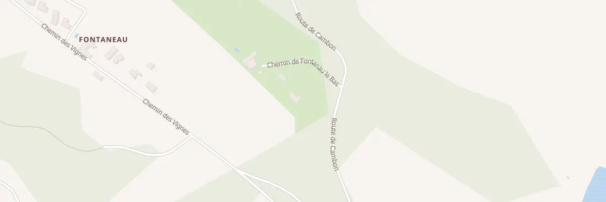 Plan du 138 Che de la Fontanau Le Bas à Bellegarde-Marsal