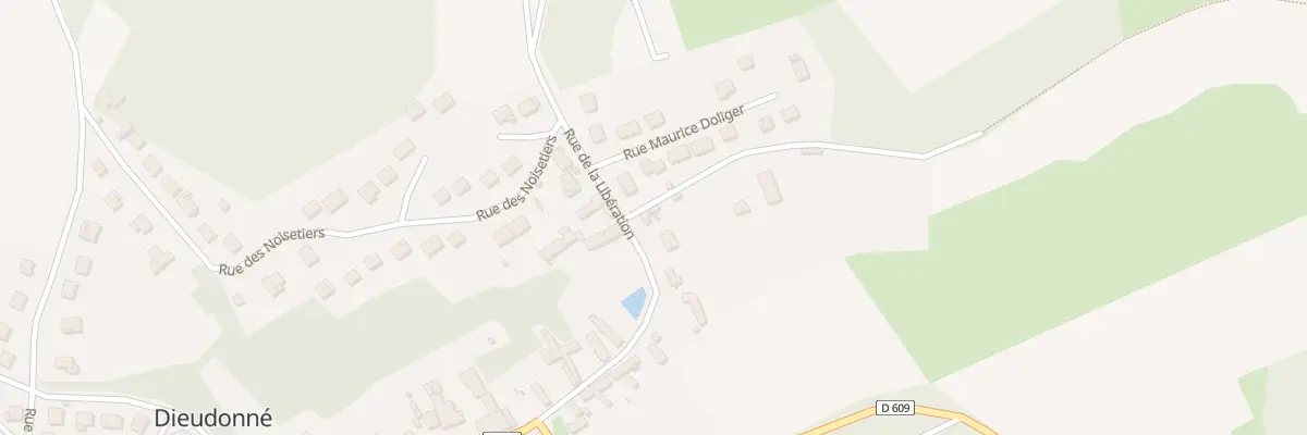 Plan du 64 Rue de la Libération à Dieudonné