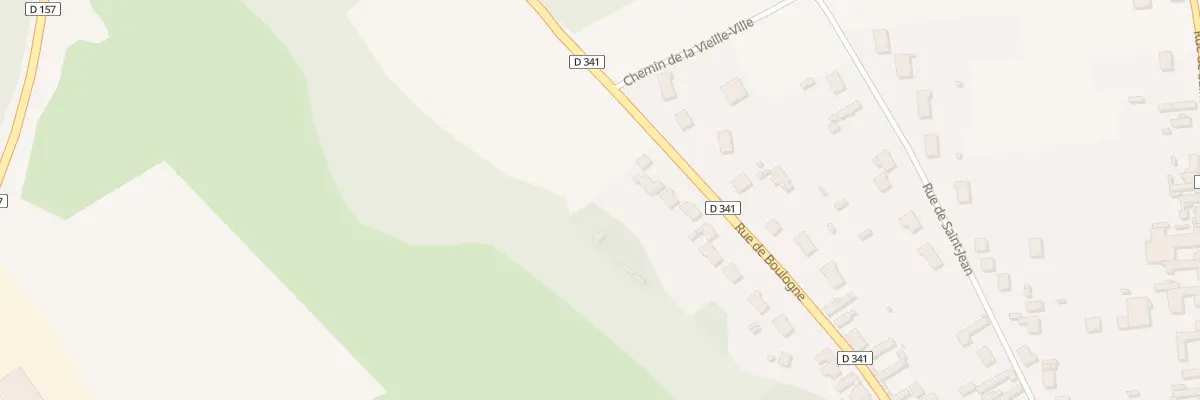 Plan du 44 Rue de Boulogne à Thérouanne