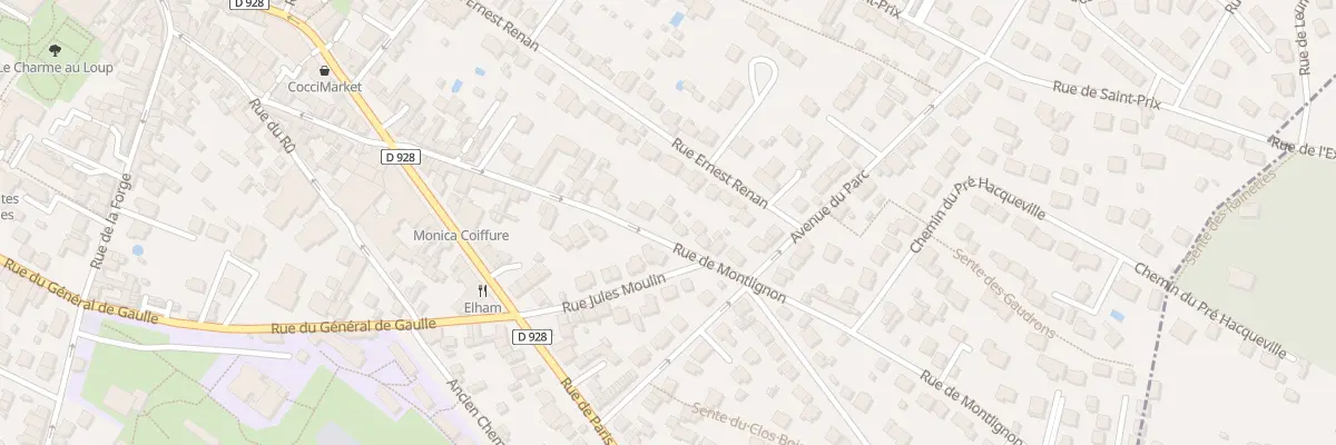 Plan du 39 Rue de Montlignon à Saint-Leu-la-Forêt