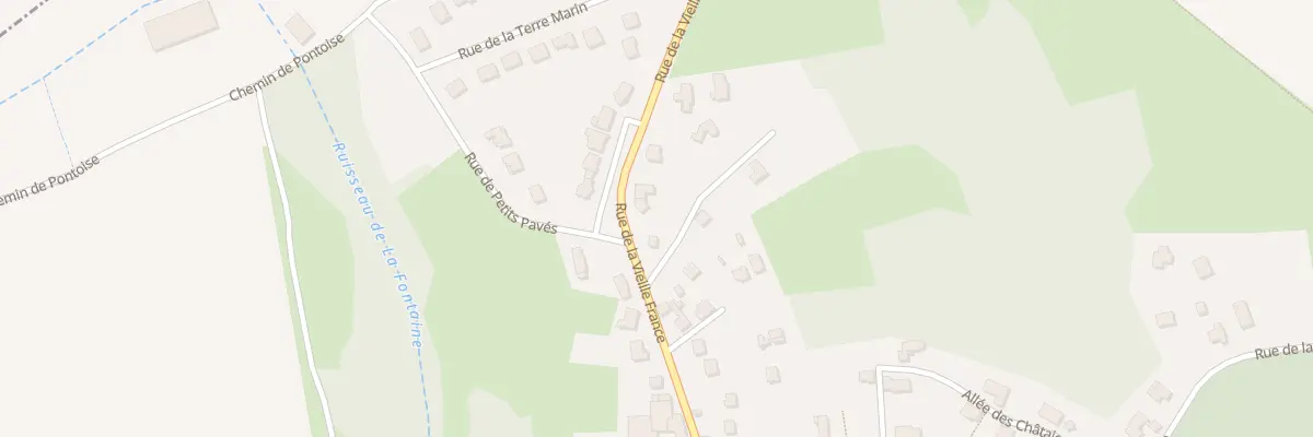 Plan du 34 Rue de la Vieille France à Béthemont-la-Forêt