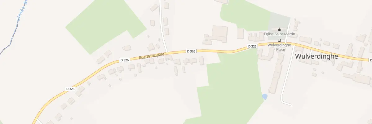 Plan du 850 Rue Principale à Wulverdinghe