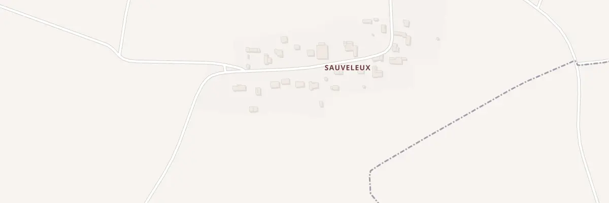 Plan du 21 Sauveleux à Sainte-Eusoye