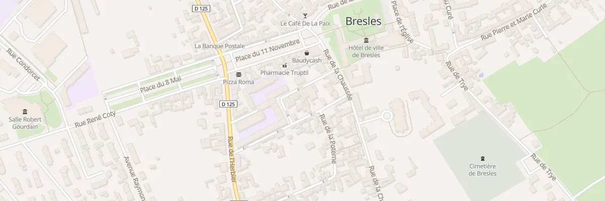 Plan du 7 Rue Dumoulin Provost à Bresles