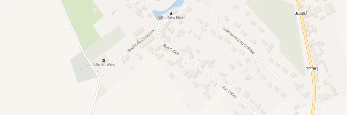 Plan du 8 Rue Collée à Flers-sur-Noye