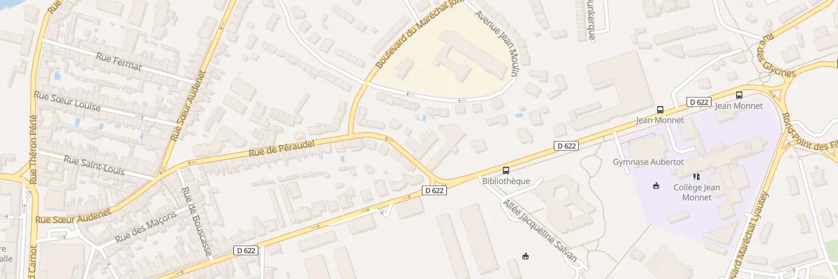 Plan du 41 Rue Peraudel à Castres