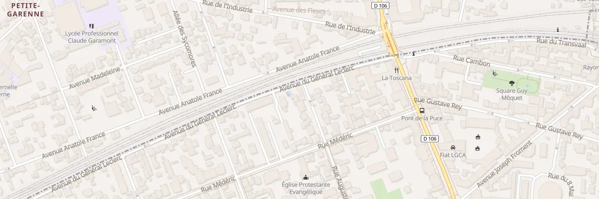 Plan du 4 Rue Auguste Buisson à La Garenne-Colombes