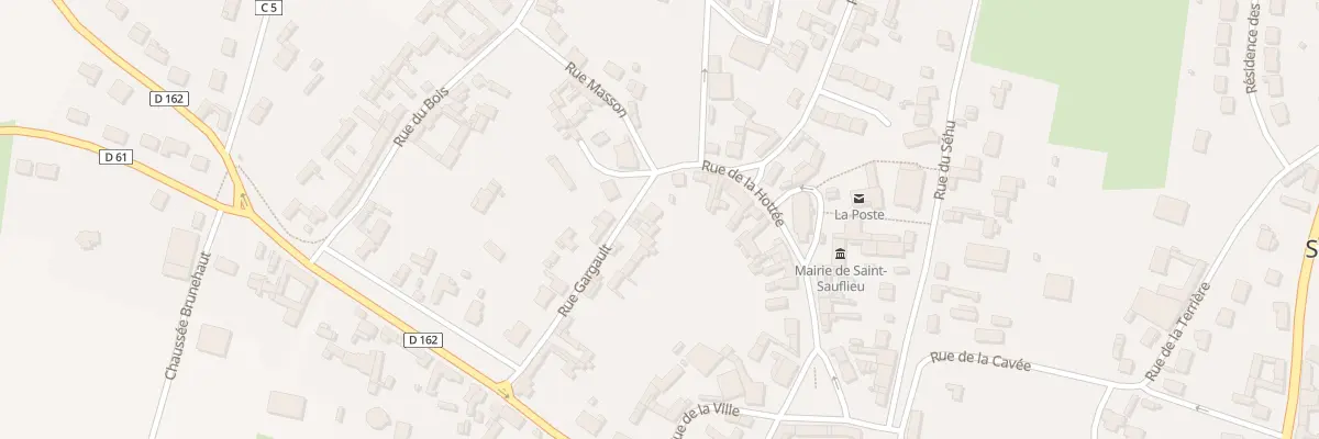 Plan du 1 Rue Gargault à Saint-Sauflieu
