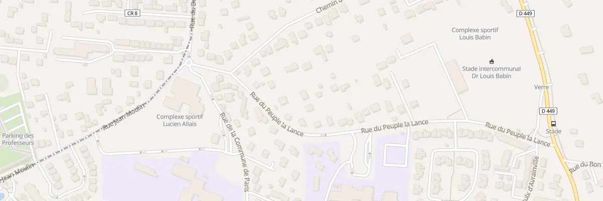 Plan du 26B Rue du Peuple la Lance à La Norville