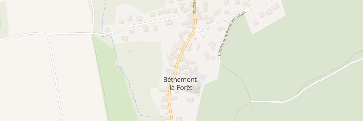 Plan du 9 Rue de Montubois à Béthemont-la-Forêt