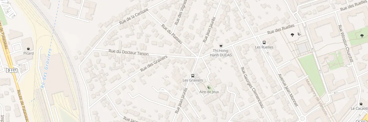 Plan du 5 Rue des Graviers à Massy