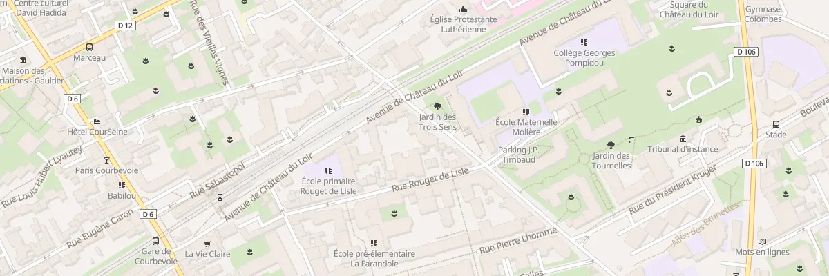 Plan du 57 Rue Jp Timbaud à Courbevoie