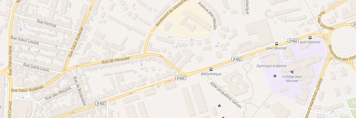 Plan du 47 Rue Peraudel à Castres