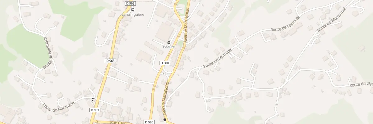 Plan du 260 Av Maruéjouls à Decazeville