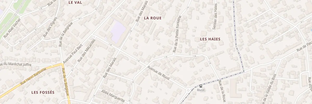 Plan du 48 Rue de la Petite Fontaine à Meudon