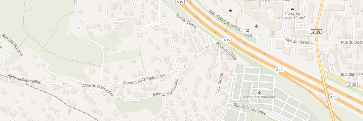 Plan du 4T All de Cormeilles à Sannois