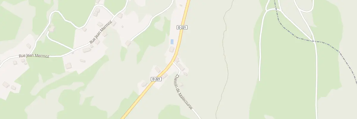 Plan du 9000 La Croix du Broual à Almont-les-Junies