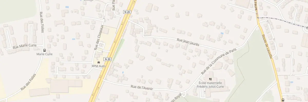 Plan du 16 Rue Jean Jaures à Saint-Germain-lès-Arpajon