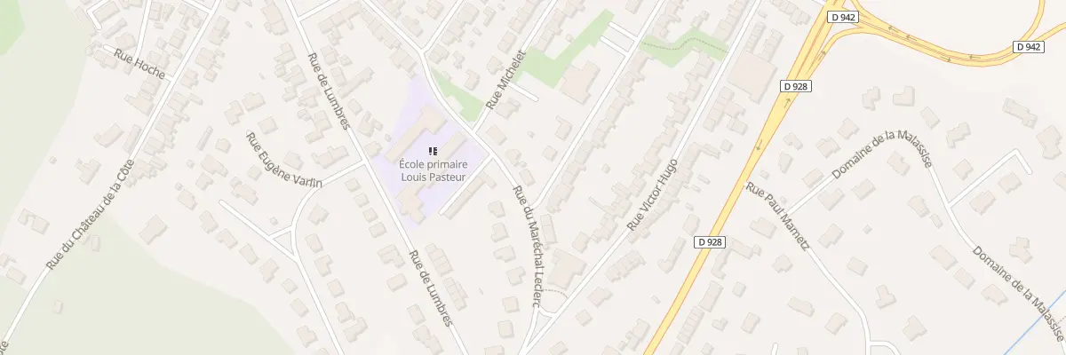 Plan du 17 Rue du Maréchal Leclerc à Longuenesse