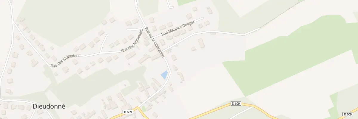 Plan du 62 Rue de la Libération à Dieudonné