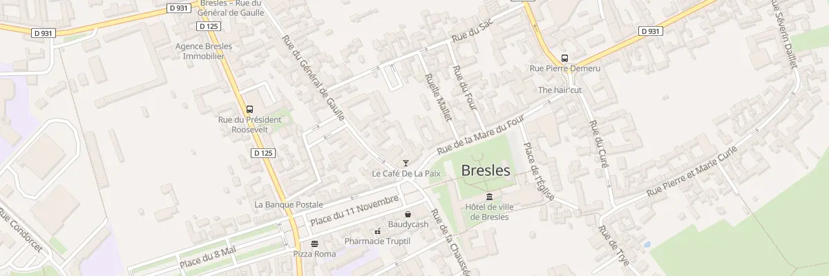 Plan du 3 Rue de la Mare du Four à Bresles