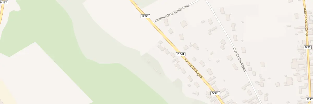 Plan du 42 Rue de Boulogne à Thérouanne