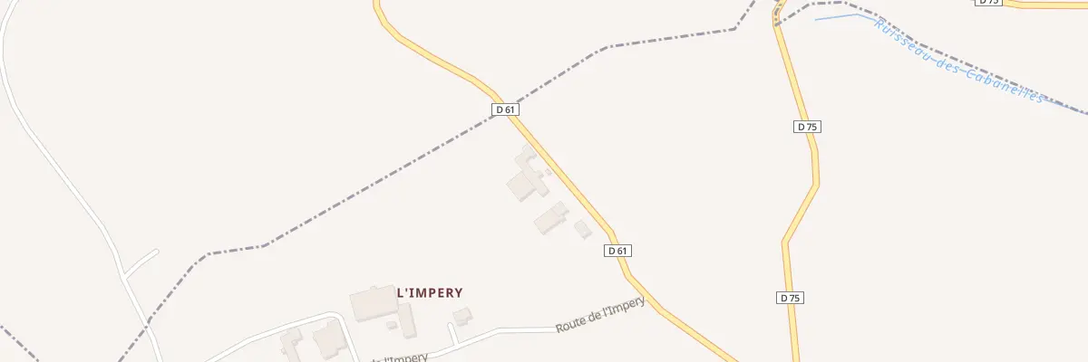 Plan du 5401 L’Impery à Rieupeyroux