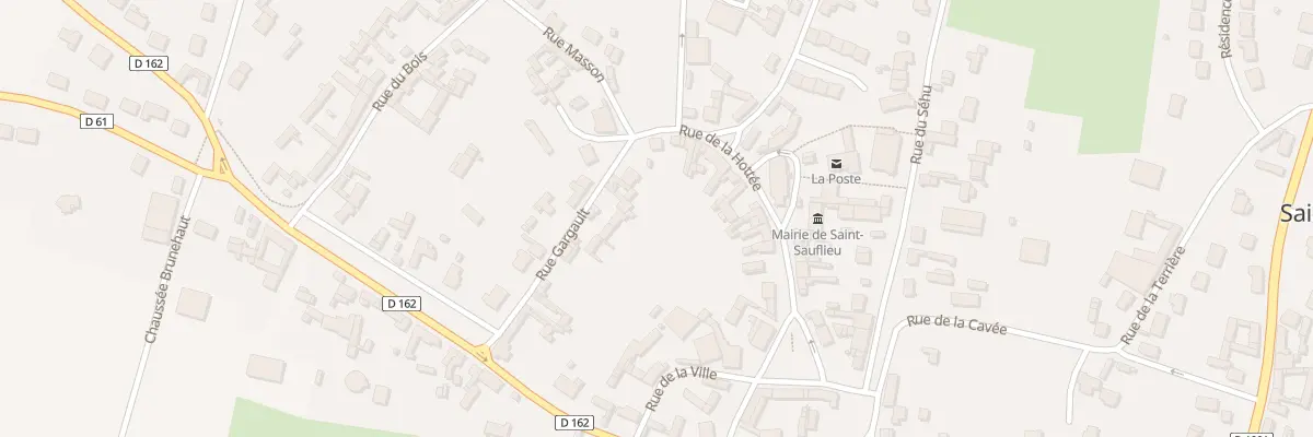 Plan du 3 Rue Gargault à Saint-Sauflieu