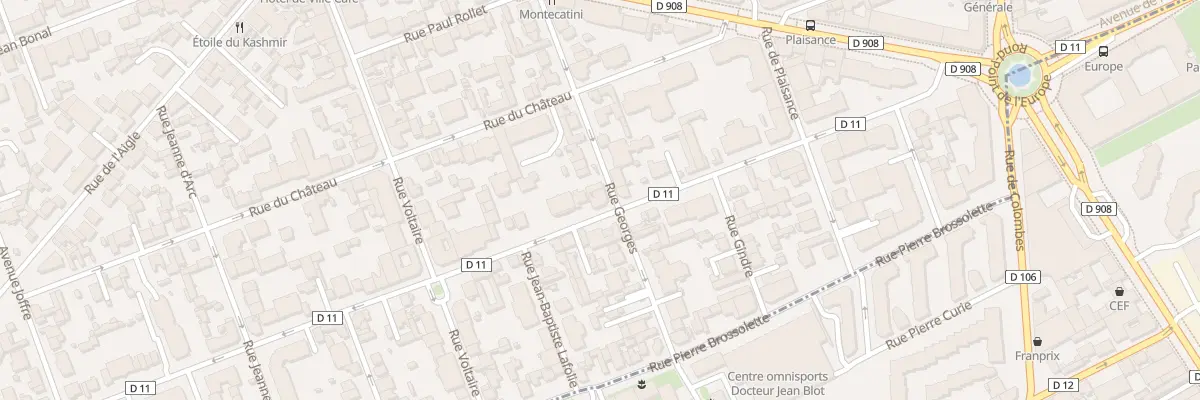 Plan du 32 Rue Raymond Ridel à La Garenne-Colombes