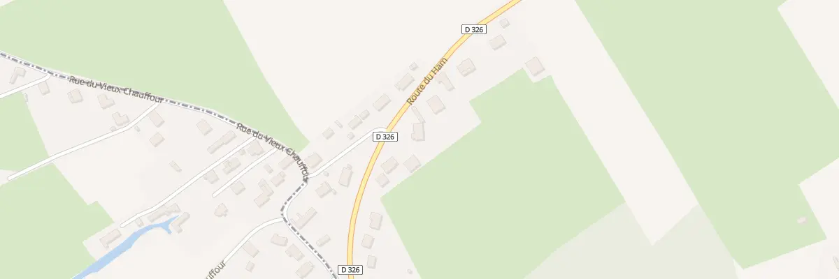 Plan du 6 Rte du Ham à Nieurlet