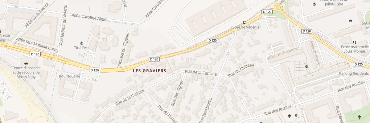Plan du 13 Rue de la Cerisaie à Massy