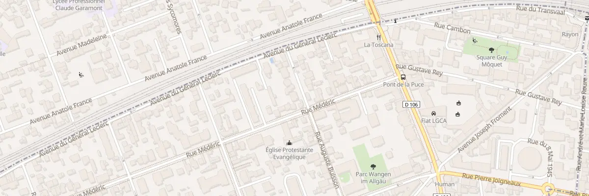 Plan du 12 Rue Auguste Buisson à La Garenne-Colombes