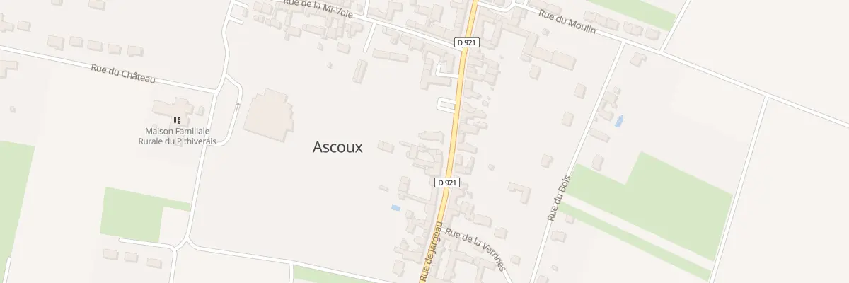 Plan du 4 Rue de Jargeau à Ascoux