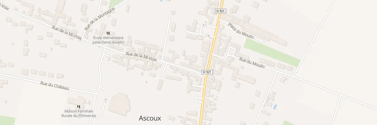 Plan du 4 Rue de la Mi-Voie à Ascoux