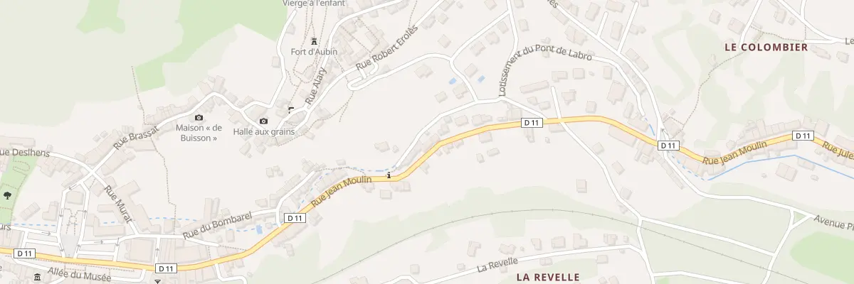 Plan du 37 Rue Jean Moulin à Aubin