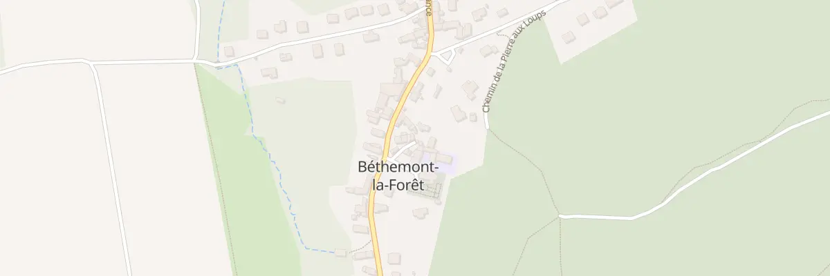 Plan du 3 Imp du Four a Pain à Béthemont-la-Forêt