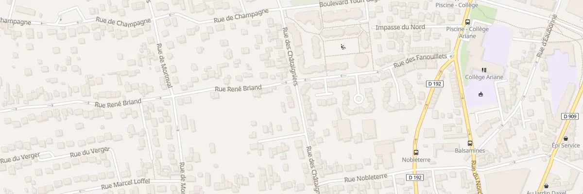 Plan du 69 Rue des Chataigniers à Argenteuil