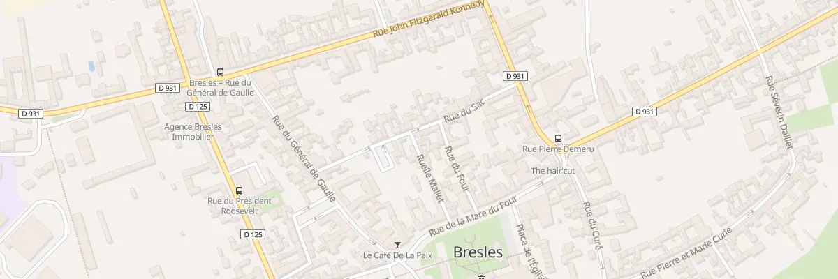 Plan du 8 Rle Mallet à Bresles