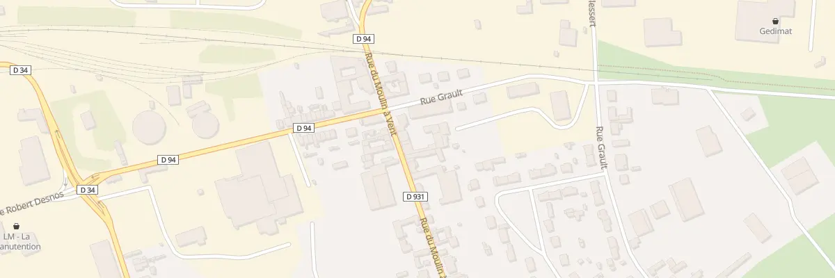 Plan du 26 Rue du Moulin à Vent à Bresles