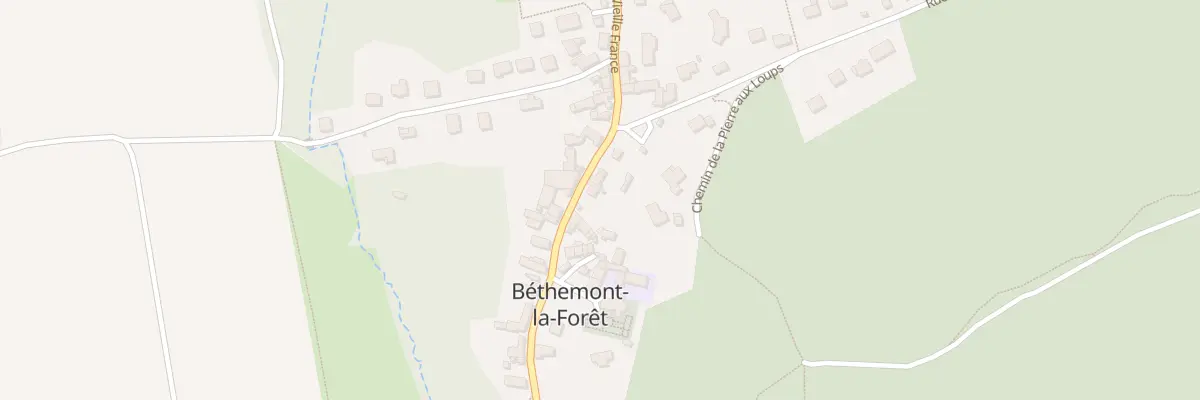 Plan du 5 Rue de Montubois à Béthemont-la-Forêt