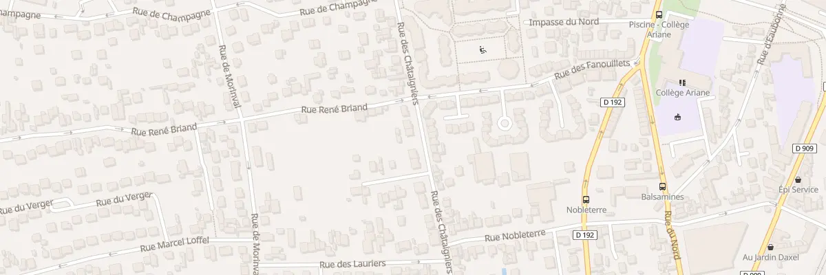 Plan du 67 Rue des Chataigniers à Argenteuil