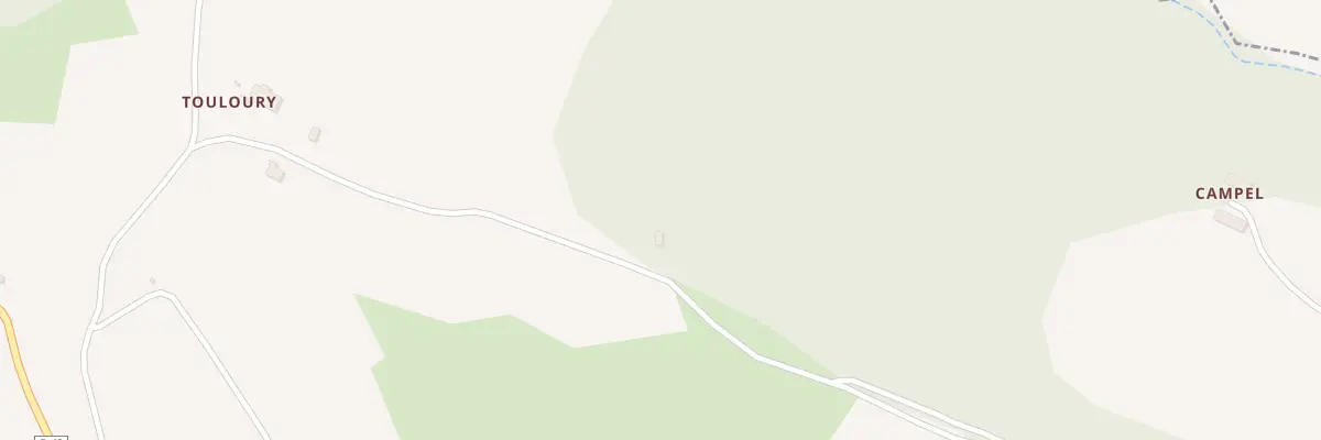 Plan du 5000 Touloury à Montclar