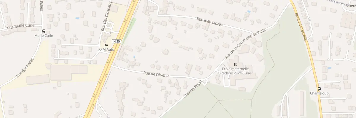 Plan du 25 Rue de l’Avenir à Saint-Germain-lès-Arpajon
