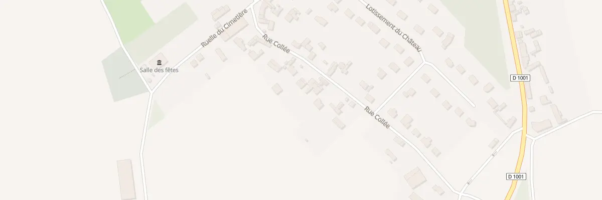 Plan du 16 Rue Collée à Flers-sur-Noye