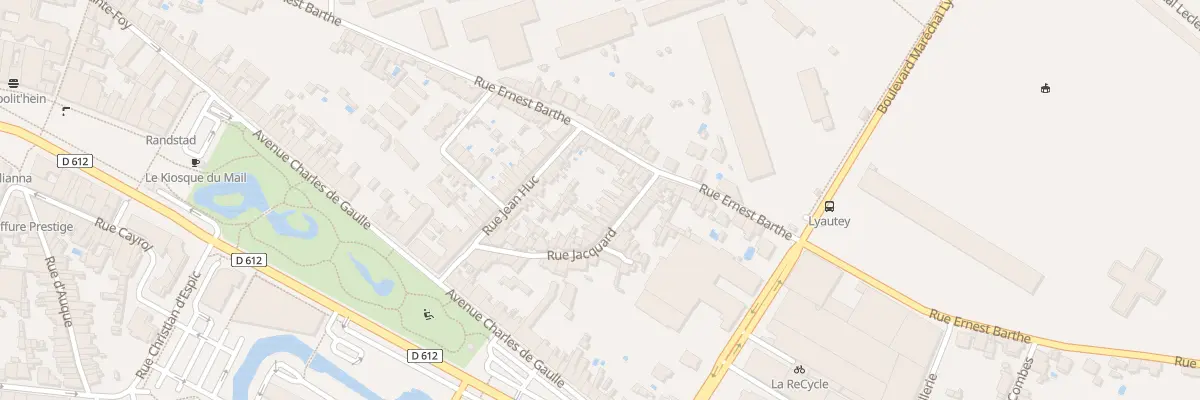 Plan du 35 Rue Jacquard à Castres