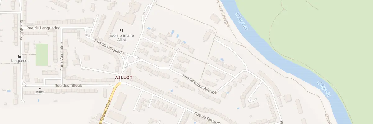 Plan du 19 Rue Salvador Allende à Castres