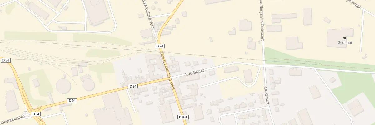 Plan du 46 Rue Grault à Bresles